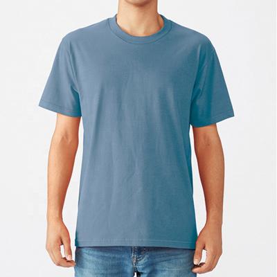 China OEM Plain Cotton Men's O-Neck Casual Colorful Blank QUICK DRY T-shirt 100% Short Sleeve Plus Size Tees for sale