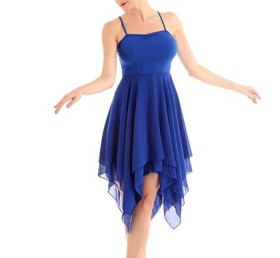 China Breathable Women's Slim Tight Fitting Swinging Dance Dress for sale