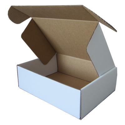 China Recyclable Wholesale Cardboard Carriers Folding Custom Printed Express Packaging Retail Box for sale