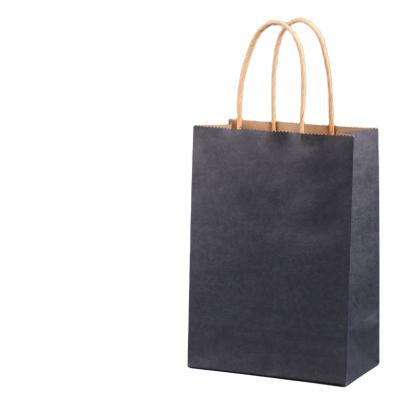 China Recycled Materials Custom For Food Grade Recycled White Paper Bags With Logo Printed Kraft Paper Bag for sale