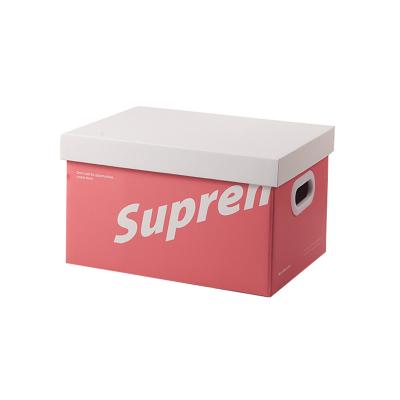 China Recycled Materials Small Clothes Packaging Boxes With Logo Custom Makeup Paper Box For Dress for sale