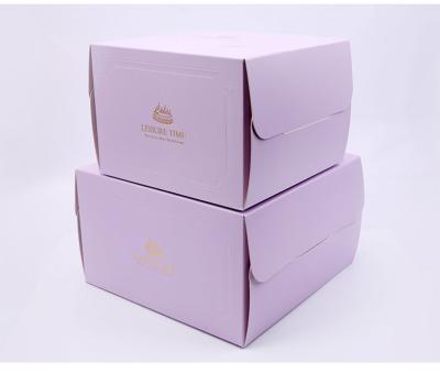 China Recyclable Quality Paper Pop Cake Box Low Price Guaranteed Packaging for sale