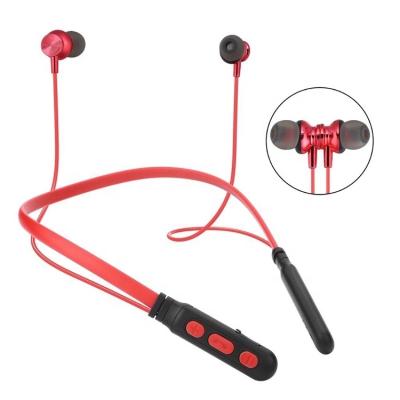 China Perfect Noise New Long Battery Neckband Band Portable Wireless Earphones With Mic Bluetooth 5.0 Stereo Music Sports Smart Earphone for sale