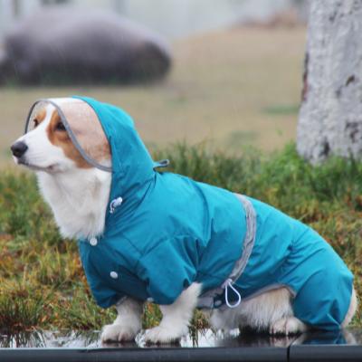 China Wholesale Viable Outdoor Large Dog Raincoat Nibao Waterproof Dog Raincoat With Thoughtful Design for sale