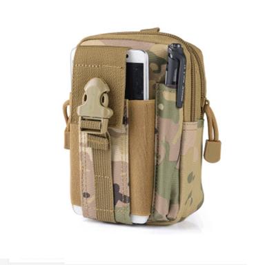 China Pocket Hold Belt Shoulder Messenger Bag Camouflage Sling Small Size Military Tactical Pouch for Mobile Phone and Small Tools 18*12*6cm for sale