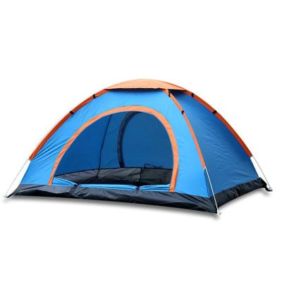 China Instant Pop Up Diagonal Bracing Type Outdoor Camping Tent 2-4 Person Portable Waterproof Camping Tent Automatic for sale