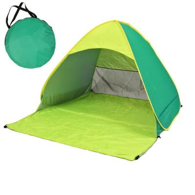 China Portable Camping Tent 190t Quick Open Silver-Coated UV Eco Friendly Outdoor Noise Protection Tents for sale