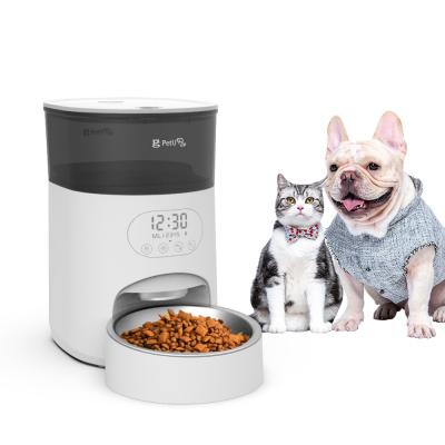 China Cat Pet Automatic Electric Smart Automatic Slow Feeder Automatic Cat Feeder For Dog for sale