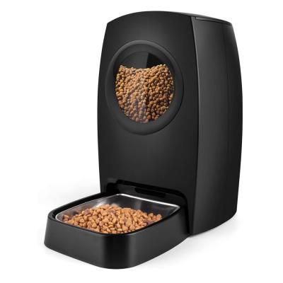 China Automatic 1-4 Meals Per Day Pet Driver Smart Cat Feeder Control Voice Record Smart Pet Feeder for sale