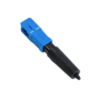 China FTTX fiber optic field assemble SC UPC/APC connector for FTTH/fast to install connector for sale