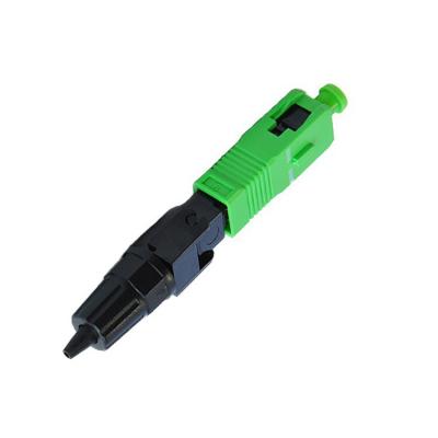 China FTTX SC APC Fiber Optic Assembly Quick Connector for sale