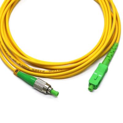 China FTTX Network Tool Accessories Fiber Patch Cord G652d SC-FC Fiber Optic Cable for sale