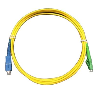 China FTTX OS2 fiber optic patch cord sc-sc/sc-lc fiber optic cable with connector for sale