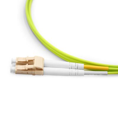 China FTTX FTTH LC-LC OM5 DX 2mm Optical Patch Cord Fiber Optic Material for sale