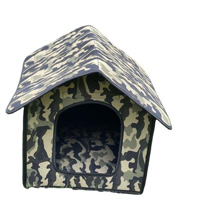 China Best Selling Breathable Pet Products Pet Cages Doors Houses Bed Three Color Outdoor Waterproof Pet House for sale