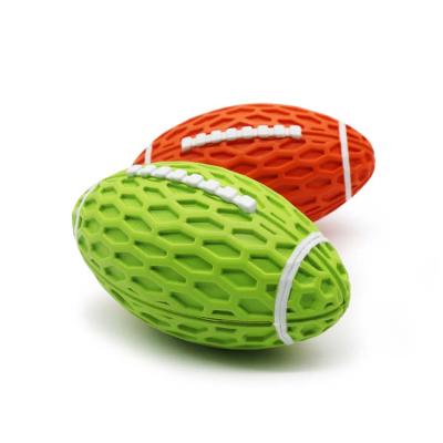 China Viable Manufacturers Wholesale Custom Rubber Ball Dog Toy Durable Interactive Pet Vocal Eco Friendly Pet Toys for sale