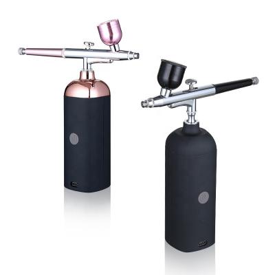 China 5CC/20CC portable verified ricaricabile airbrush makeup airbrush custom ware aerografo system for sale