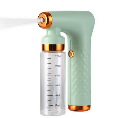 China ABS+PP Disinfiction Sterilizer Spray Gun Nano Wireless Electric Sterlizer Fogger for sale