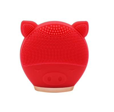 China Multifunctional Cute Silicone Facial Cleansing Brush for sale