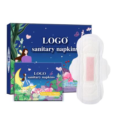 China Breathable Sanitary Napkin Breathable Woman Anion Smell Control Private Label Sanitary Pads for sale