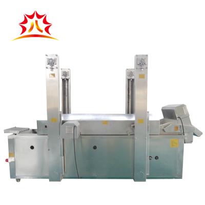 China food & Beverage Plant Continuous Fryer With Continuous Filter And Cooling System for sale