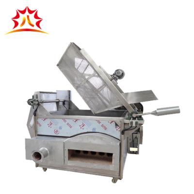 China food & Beverage Factory Potato Chips Fryer Machine, Diesel Fryer, Rectangular Fryer for sale