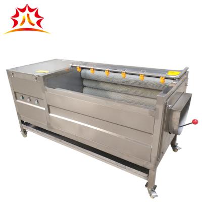 China Industrial Automatic Carrot Potato Carrot Pumpkin Peeling Washing Machine for sale