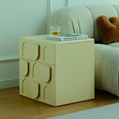 China Modern Stylish Stylish Bedside Table Drawer Storage Bedside Table Side Side Nightstand for sale