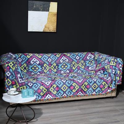 China Durable High Quality Thick Weight Sofa Throw Cozy Luxury Bed Sofa Cover Soft Blanket for sale