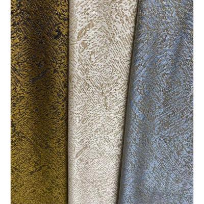 China Blackout China Factory Fashion Jacquard European Style Curtain Fabric For Living Room Curtain for sale