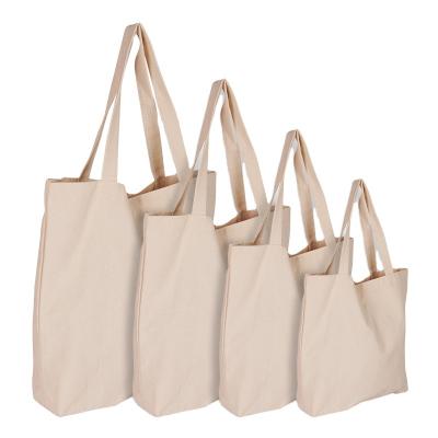 China Other Customized Customized Large Promotional Bags Custom Logo Canvas Shopping Bag for sale