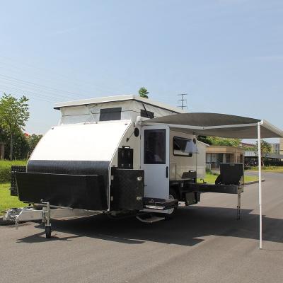 China Australian Standard Travel Trailer Caravans Poptop Caravan for sale