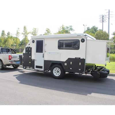 China travel trailer poptop camper caravan for sale