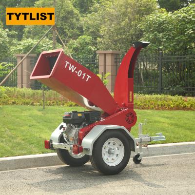 China Factory 4 Inch Gasoline Engine Agriculture Machine Wood Chipper for sale