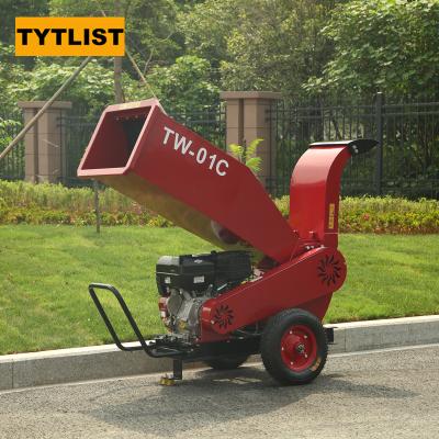 China Factory Mobile Gasoline Engine Wood Chipper for sale