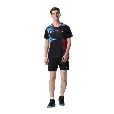 China Hot sale QUICK DRY sports and sports badminton T-shirt cheap comfortable and soft sports leisure T-shirt for sale