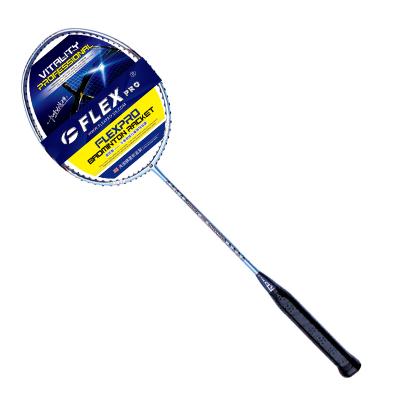 China Eastic & Durable Factory Outlet High Quality Profession Super High Stiffness Carbon Fiber Badminton Racket Set for sale