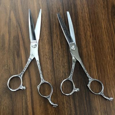 China Thinning Scissors Styling Hairdressing Tools Stainless Steel Hair Cutting Scissors Right Handed Barber Shears Hair Thinning Trimmer for sale