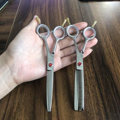 China Professional Thinning Scissors Barber Hairdressing Hair Styling 6 Inch Thinning Scissors Stainless Steel Hair Scissors For Hair for sale