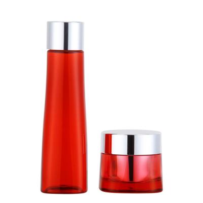 China Custom Thick Plastic Bottle Package (Lotion) Liquid Jar 50ml Luxury Cosmetic Bottle Set 200ml Lotion Bottle Body 200ml Container for sale