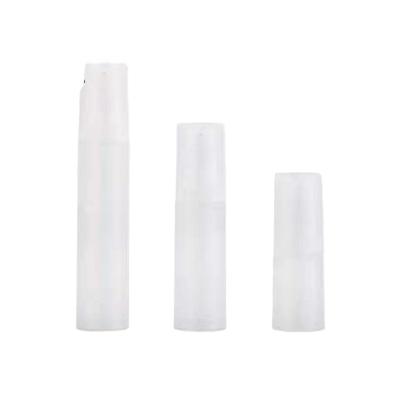 China Package thick liquid (15ml 30ml 50ml plastic lotion bottle pp round matte black pump bottle /white cosmetic skin care packaging for sale