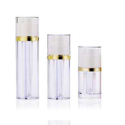 China Body Lotion Bottle Travel Double Tube Factory Supplier Cosmetic Package (Lotion) Liquid Pump Sprayer Thick Direct Lotion Bottle for sale