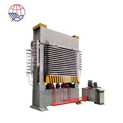 China Plywood Production 600Tons Plywood Hydraulic Hot Press Laminating Machine for sale