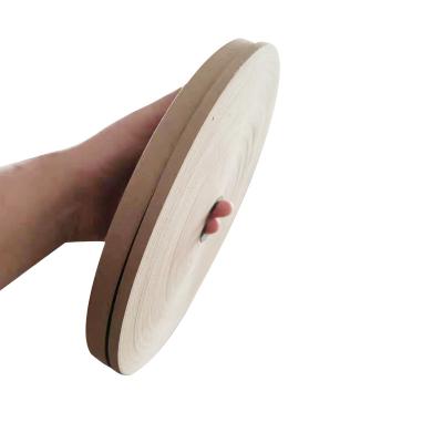 China Waterproof Hot Melt Glue Bonded Adhesive Paper Tape Veneer Kraft Paper Tapes for sale