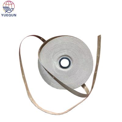 China Waterproof Gum Tape Veneer Tape For Plywood With Oval And Round Holes Perforated Dry Veneer Tape for sale