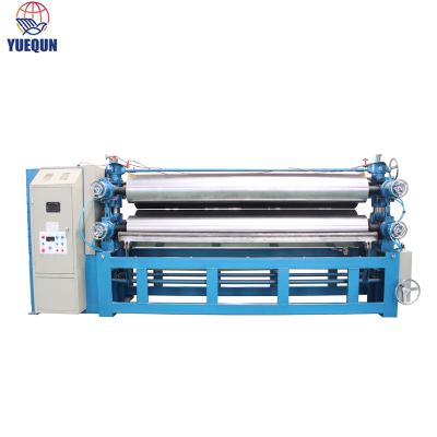 China Factory Selling Plywood Glue Spreader Machine Double Side 2700mm Plywood Four Roller Veneer Glue Spreader for sale