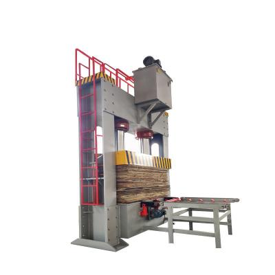 China Hydraulic cold press machine veneer plant plywood cold press laminating machine for plywood for sale