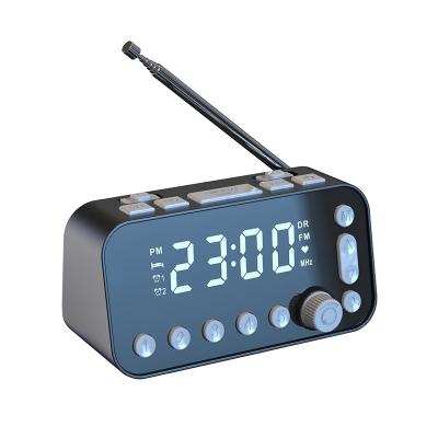 China Hot Selling DAB+ PORTABLE Household Radios With Dual USB Port Charge From LED Jumbo Screen 2 Alarms Setting To Smart Phone FM DAB Clock Radio for sale