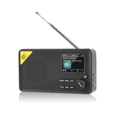 China BT5.0 Digital Home Office Customized Portable DAB+ DAB+ and FM Radio Receiver Rechargeable Lightweight Radios for sale