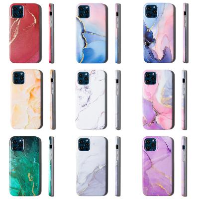 China Luxury Anti-fall Custom Printed IMD Soft Shockproof Marble Phone Case TPU Phone Case For iPhone 12 Pro Max for sale